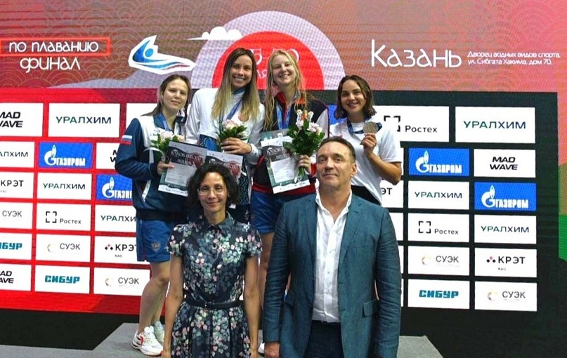 Пловцы «Юности Москвы» стали бронзовыми призерами второго дня Кубка России 