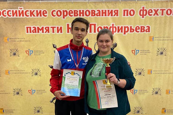 Шпажист «Юности Москвы» в составе столичной сборной стал победителем всероссийских соревнований 