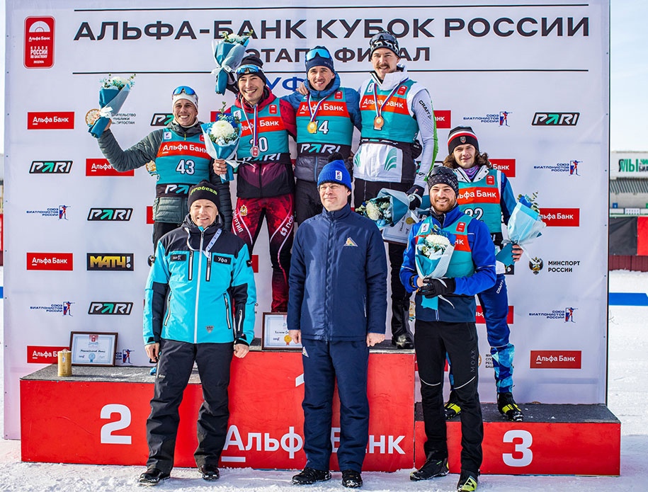 Биатлонист «Юности Москвы» победил в финале Кубра России