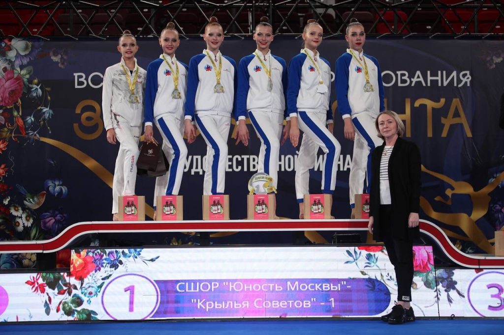 Золото и бронзу завоевали гимнастки «Юности Москвы» на Всероссийских соревнованиях