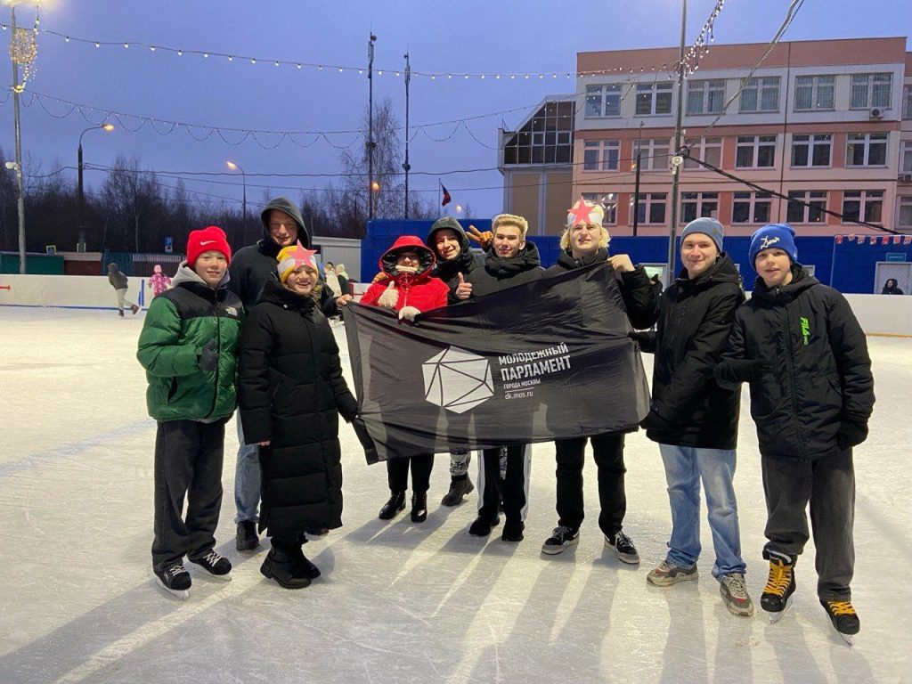 Участники Молодежной палаты Бирюлева Западного провели ряд зимних мероприятий